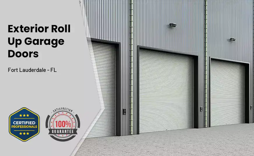 Exterior Roll Up Garage Doors Fort Lauderdale - FL 