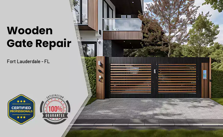Wooden Gate Repair Fort Lauderdale - FL 